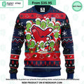 Boston Red Sox Grinch Christmas Sweater