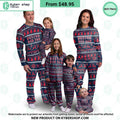 Boston Red Sox MLB Family Holiday Pajamas Set