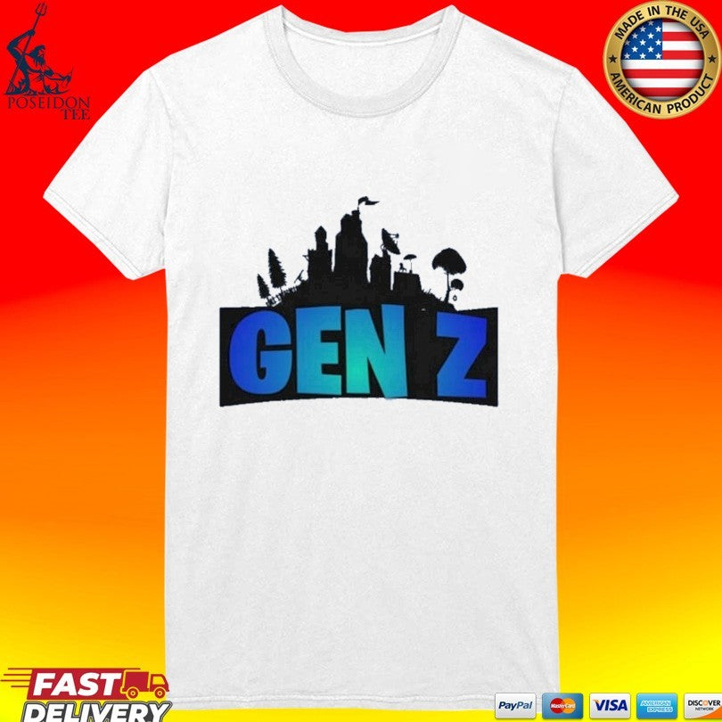 Brainbuster Gen Z Fortnite T-shirt