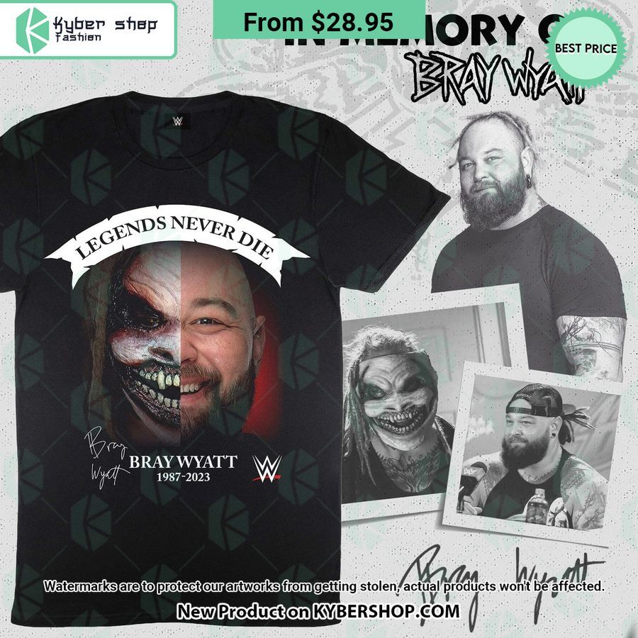 Bray Wyatt Legends Never Die Hoodie