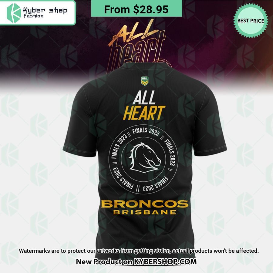 Brisbane Broncos All Heart Finals 2023 Shirt, Shorts