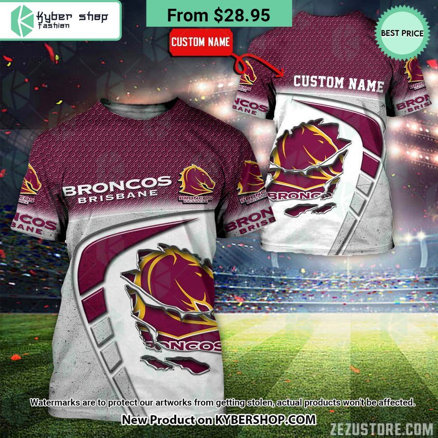 Brisbane Broncos CUSTOM Hoodie