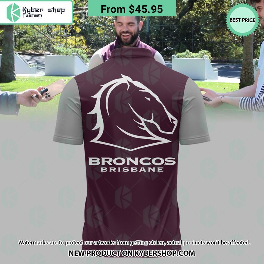 Brisbane Broncos NRL Polo Shirt, Pants