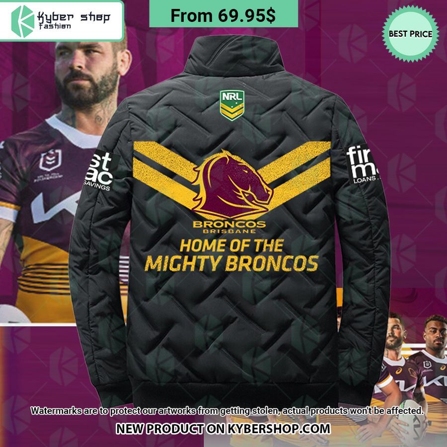 All Heart Final Brisbane Broncos NRL Puffer Jacket