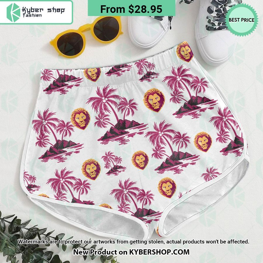 Brisbane Lions Hawaiian Shirt Shorts