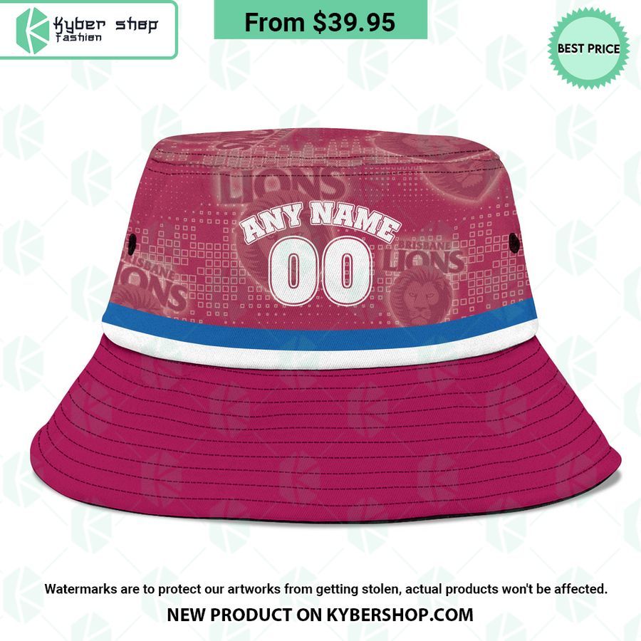 Brisbane Lions Logo Bucket Hat