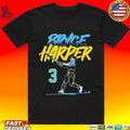 Bryce Harper Slugger Swing Number 3 T-shirt