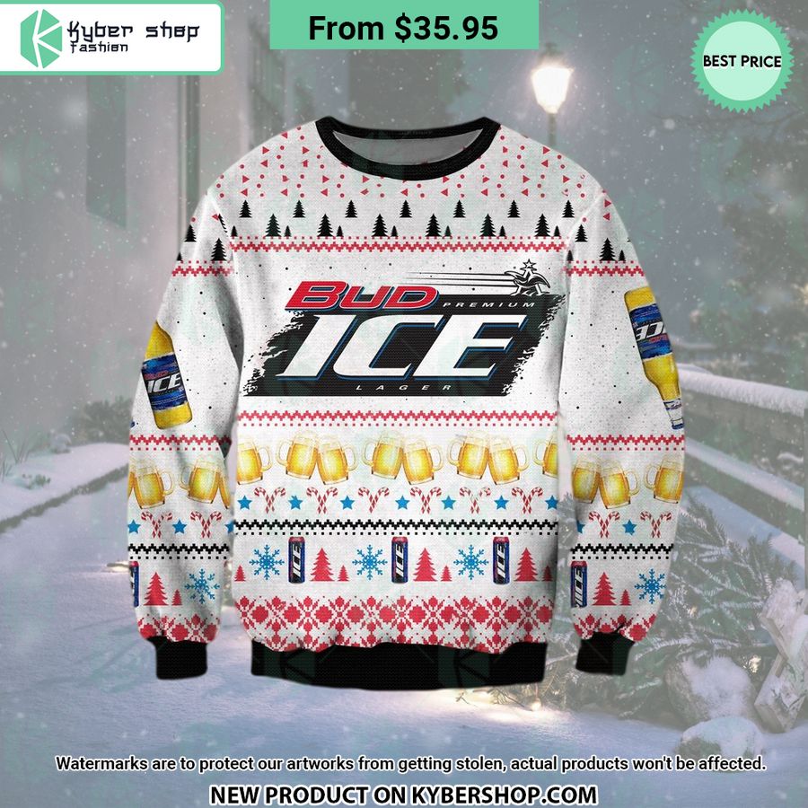 Bud Ice Christmas Sweater