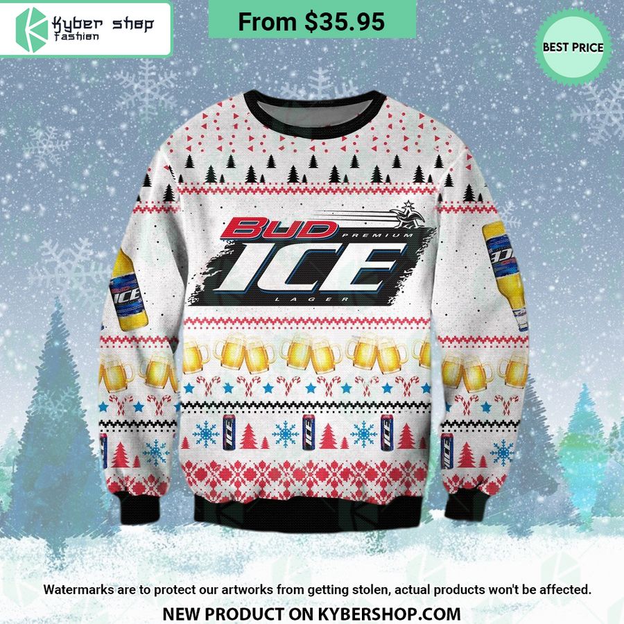Bud Ice Christmas Sweater