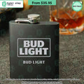 Bud Light Hip Flask