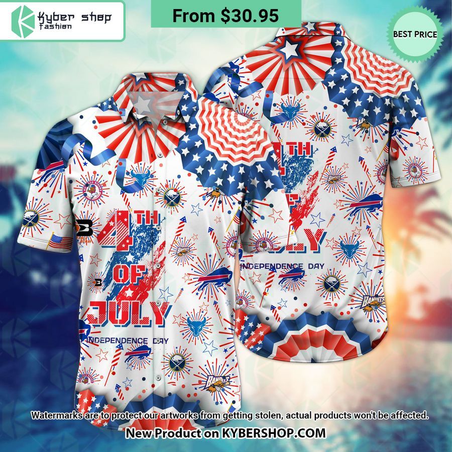 Buffalo Bisons Buffalo Sabres Buffalo Bandits Buffalo Bulls Buffalo Braves Hawaiian Shirt