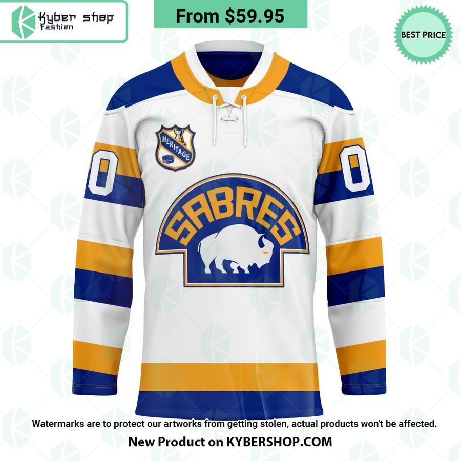Buffalo Sabres Heritage Concepts team logo Hockey Jersey