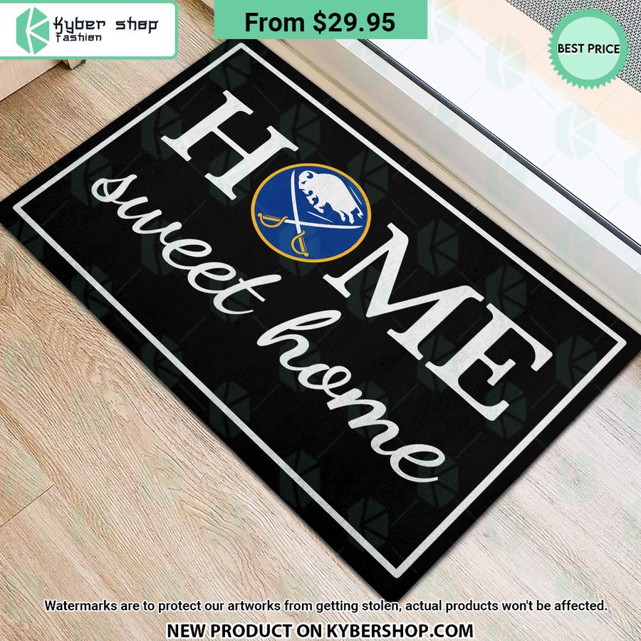 Buffalo Sabres Home Sweet Home Doormat