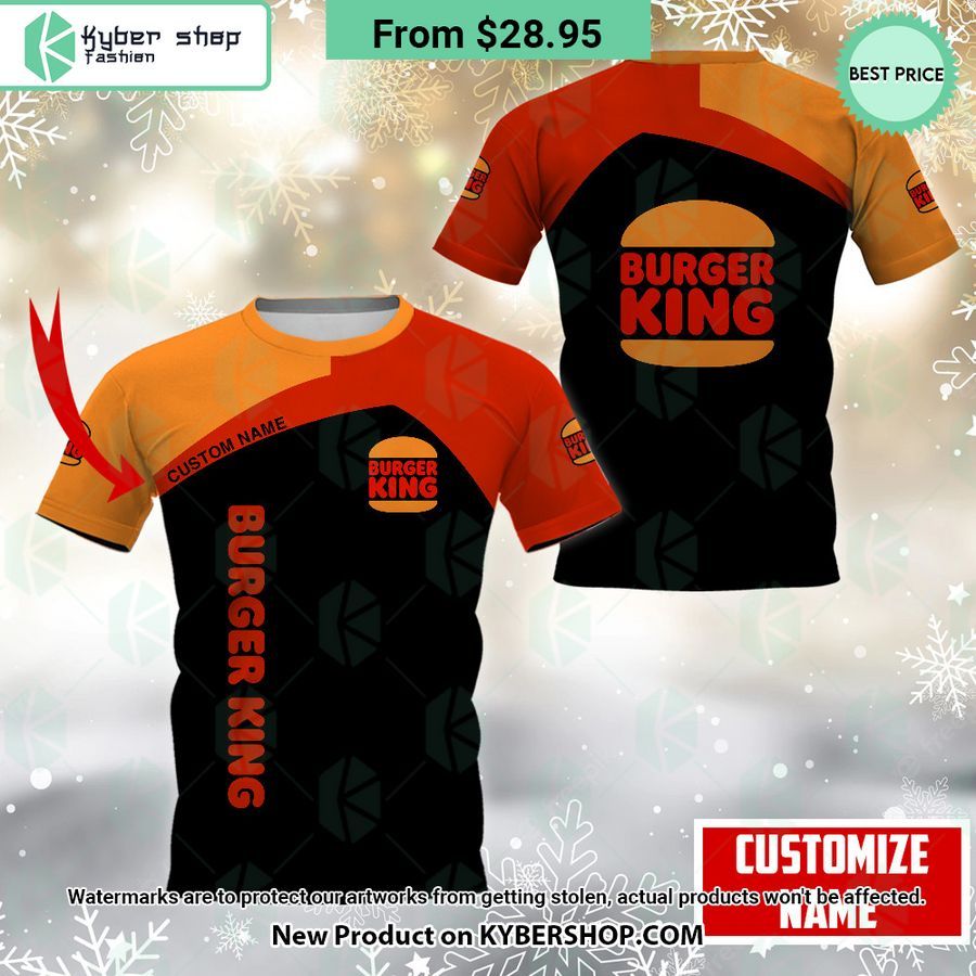 Burger King CUSTOM Shirt, Hoodie