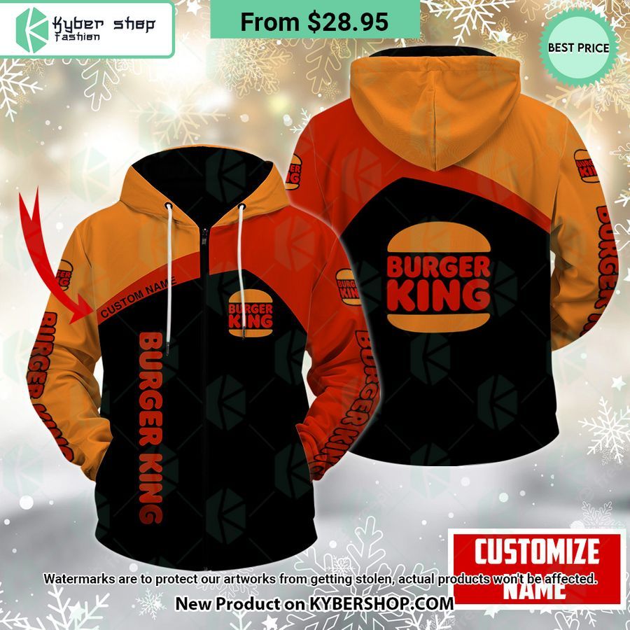 Burger King CUSTOM Shirt, Hoodie