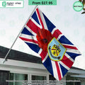 Burnley FC Remembrance day Flag
