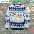 Busch Light Merry Christmas Sweater