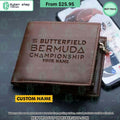 Butterfield Bermuda Championship CUSTOM Leather Wallet