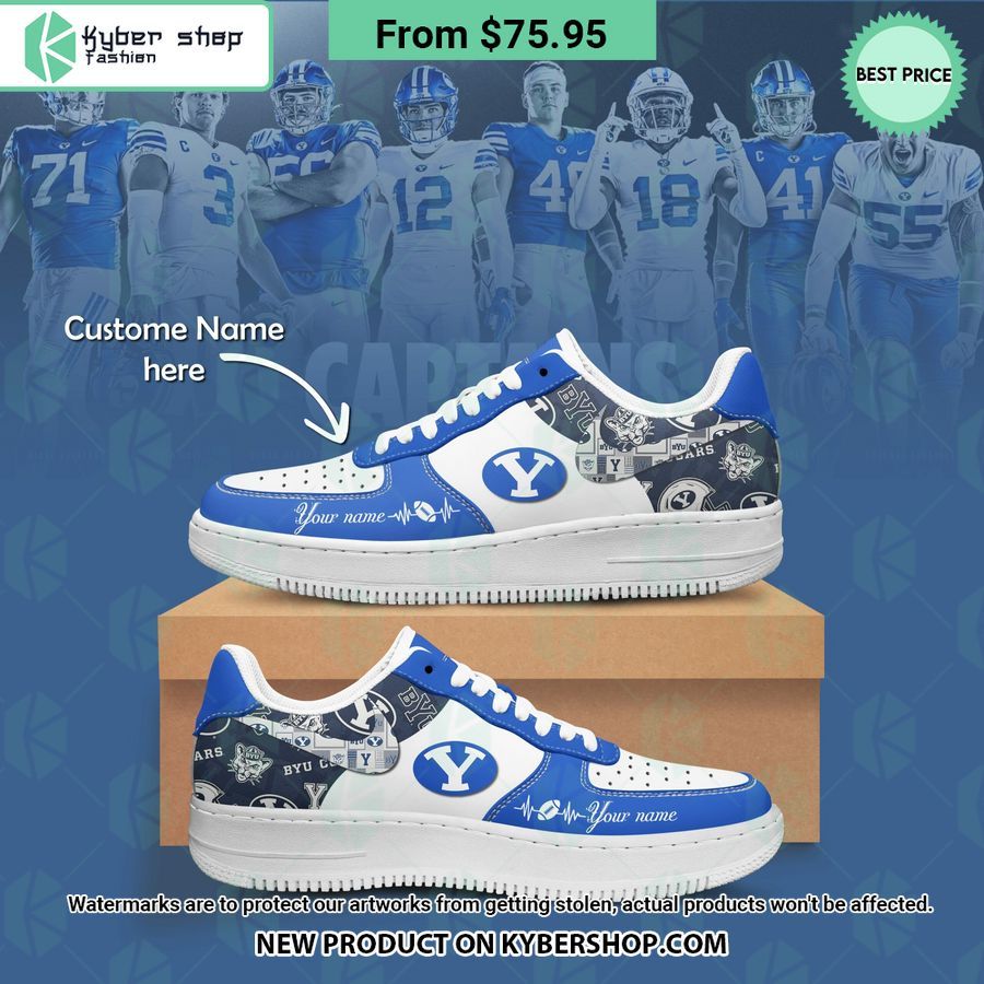 BYU Cougars CUSTOM Air Force 1