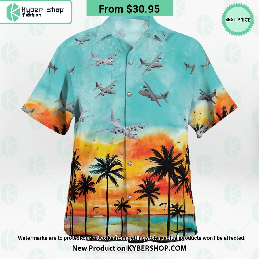 C-130 Hercules Hawaiian Shirt