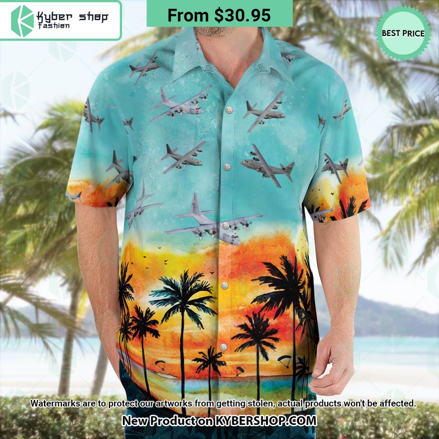 C-130 Hercules Hawaiian Shirt