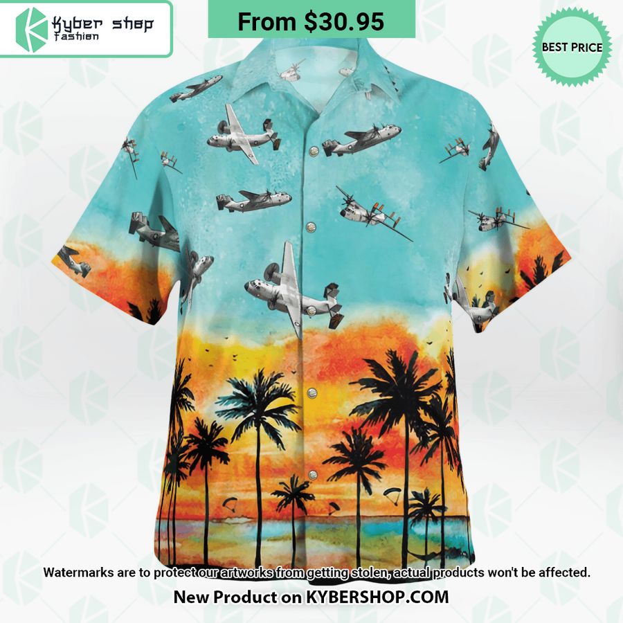 C-2 Greyhound Hawaiian Shirt