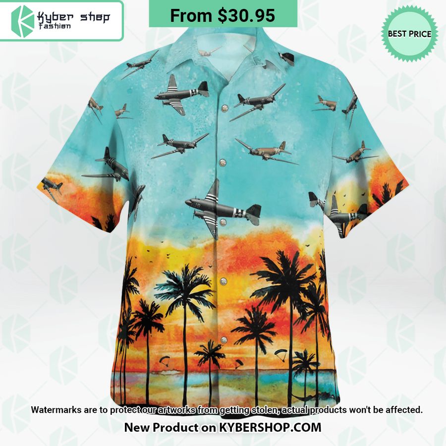 C-47 Skytrain Hawaiian Shirt