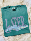 Later Alligator Dtf Graphic Shirt