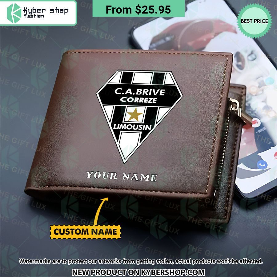 CA Brive CUSTOM Leather Wallet