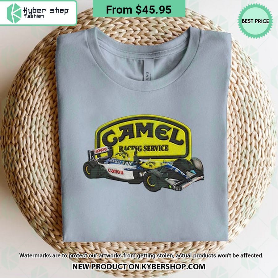 Camel Racing Service Embroidered Shirt