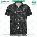 Camera pattern Hawaiian Shirt