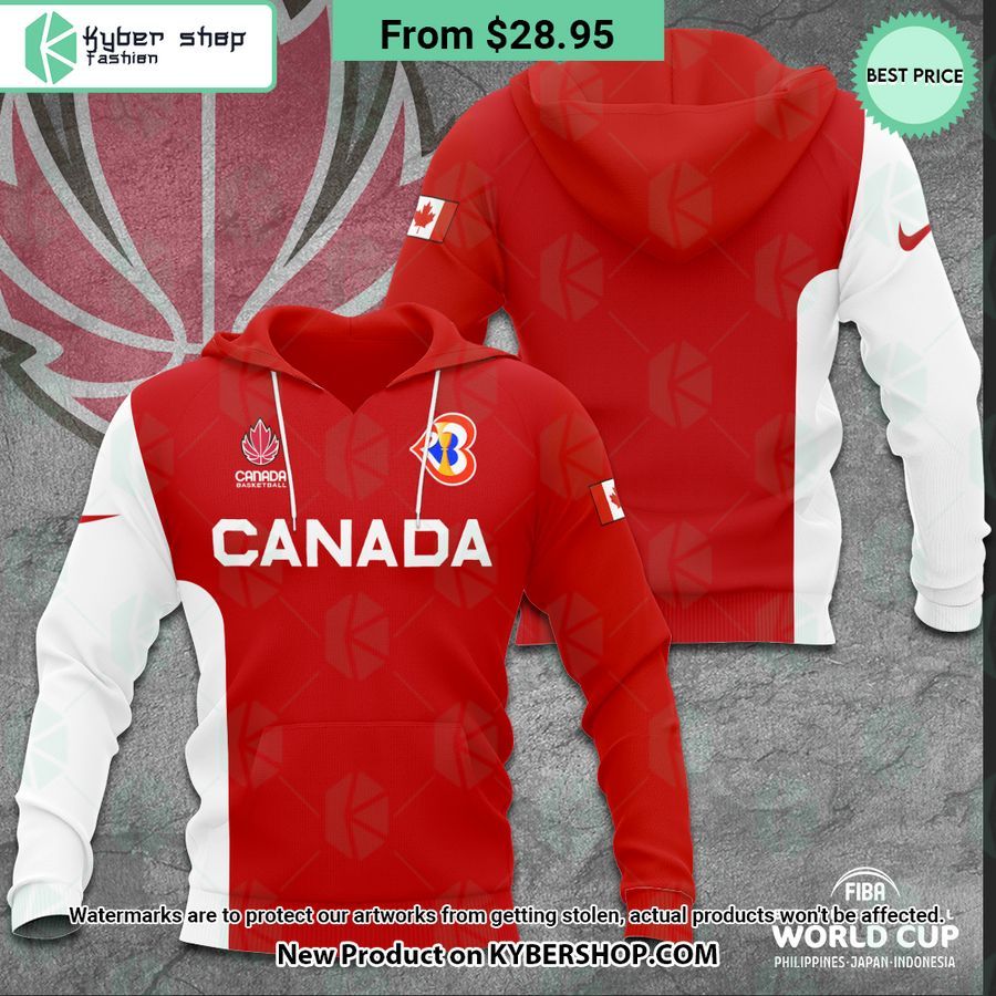 Canada Men’s National Basketball World Cup T Shirt