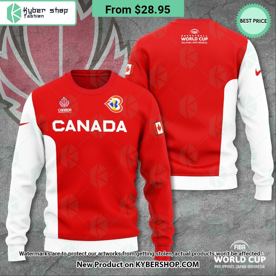 Canada Men’s National Basketball World Cup T Shirt