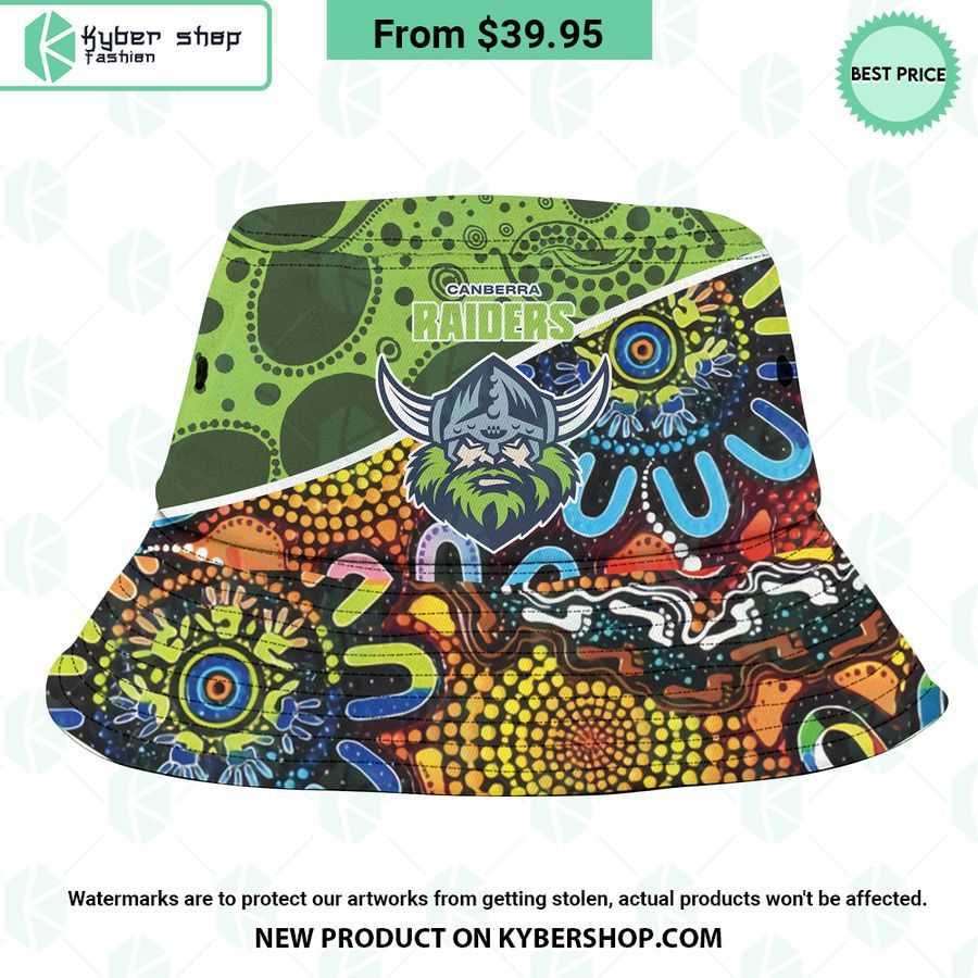 Canberra Raiders Indigenous Pattern Bucket Hat