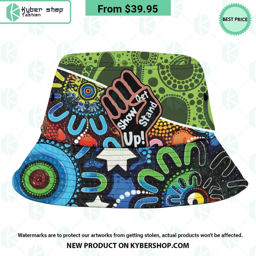 Canberra Raiders Indigenous Pattern Bucket Hat