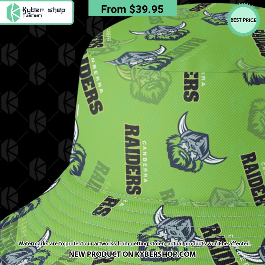 Canberra Raiders logo Bucket Hat