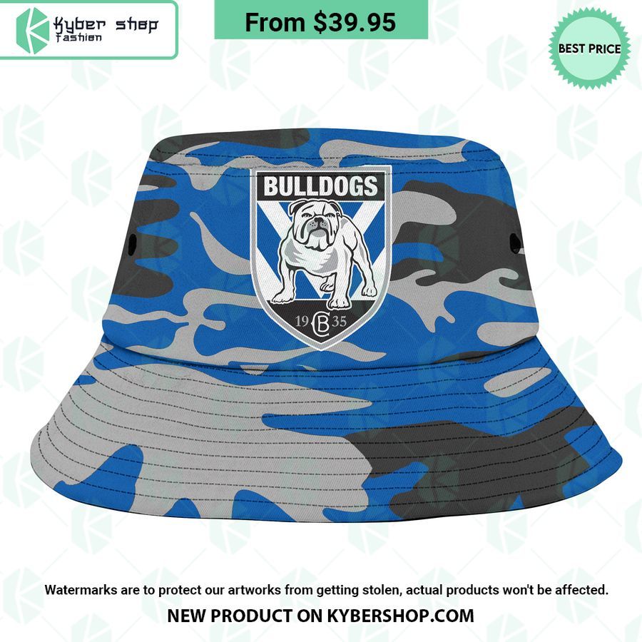 Canterbury Bankstown Bulldogs Camo Bucket Hat