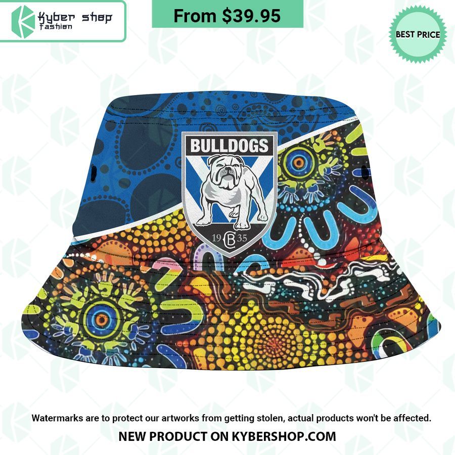 Canterbury Bankstown Bulldogs Indigenous Pattern Bucket Hat