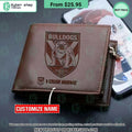 Canterbury-Bankstown Bulldogs NRL Leather Wallet