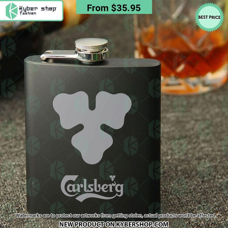 Carlsberg Hip Flask