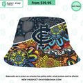 Carlton Football Club Indigenous Pattern Bucket Hat