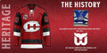 Carolina Hurricanes Heritage Concepts team logo Hockey Jersey