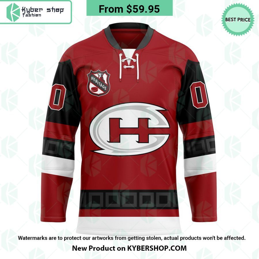 Carolina Hurricanes Heritage Concepts team logo Hockey Jersey
