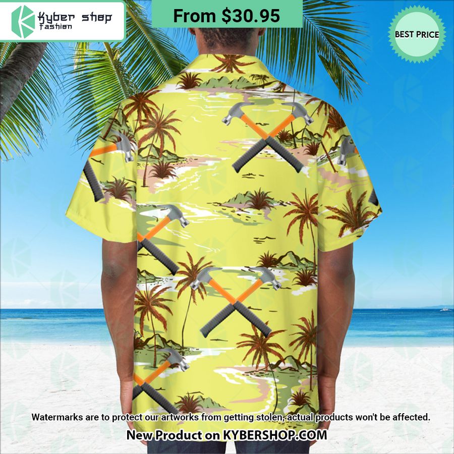Carpenter Tools Hawaiian Shirt