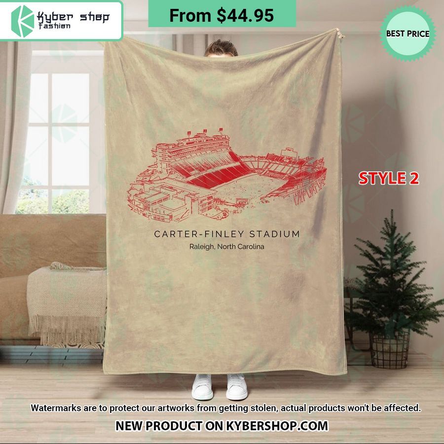 Carter–Finley Stadium NC State Wolfpack Blanket
