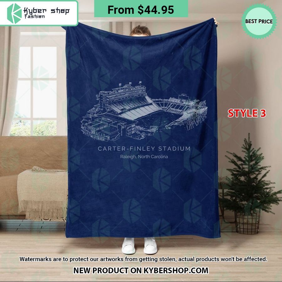 Carter–Finley Stadium NC State Wolfpack Blanket