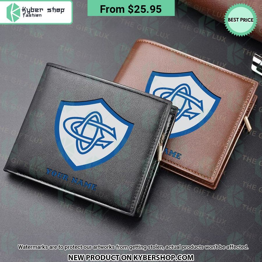 Castres Olympique CUSTOM Leather Wallet