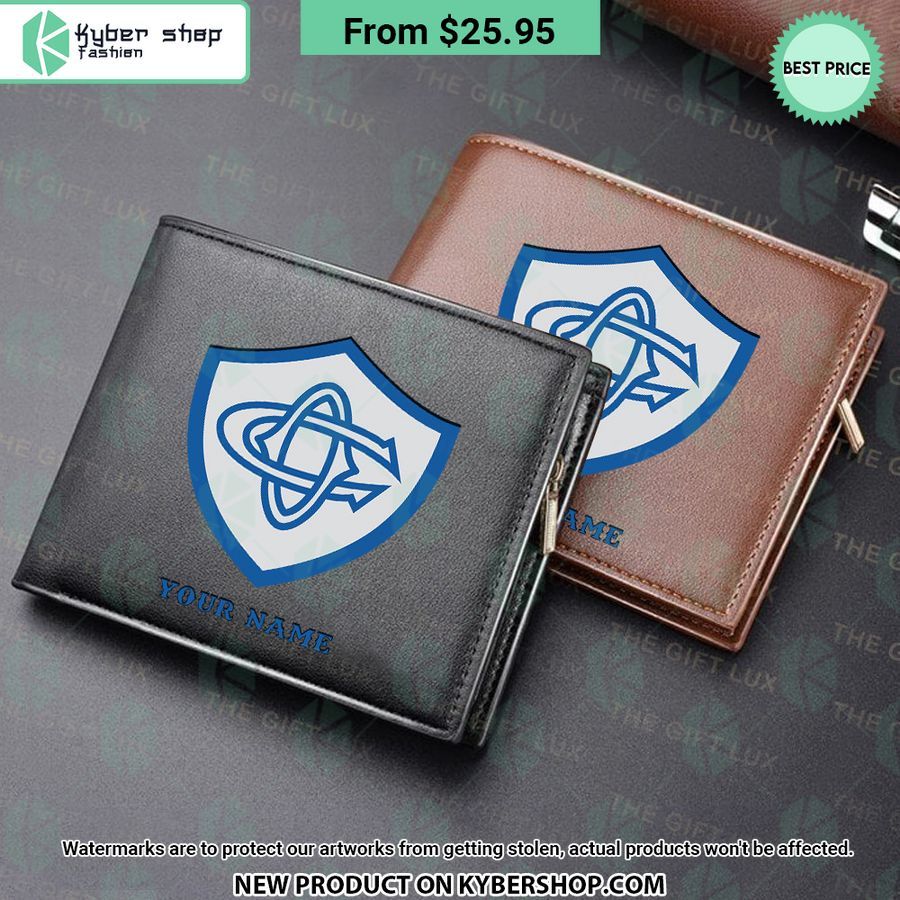 Castres Olympique CUSTOM Leather Wallet