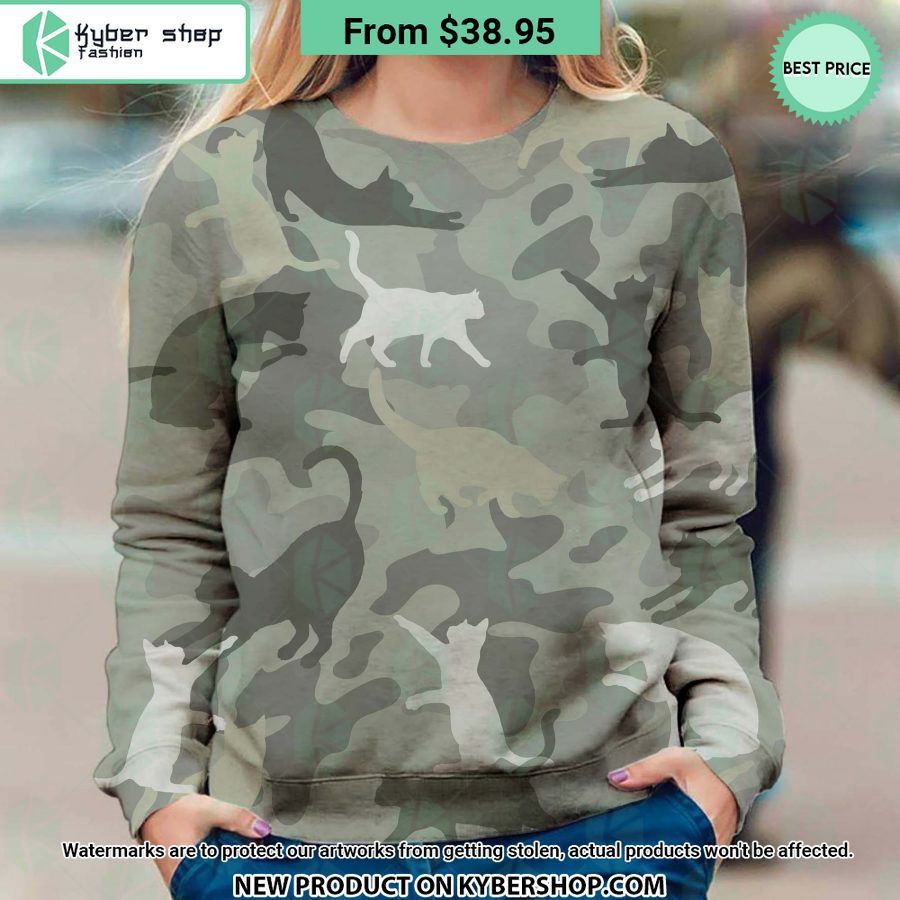 Cat Camo Sweatshirt