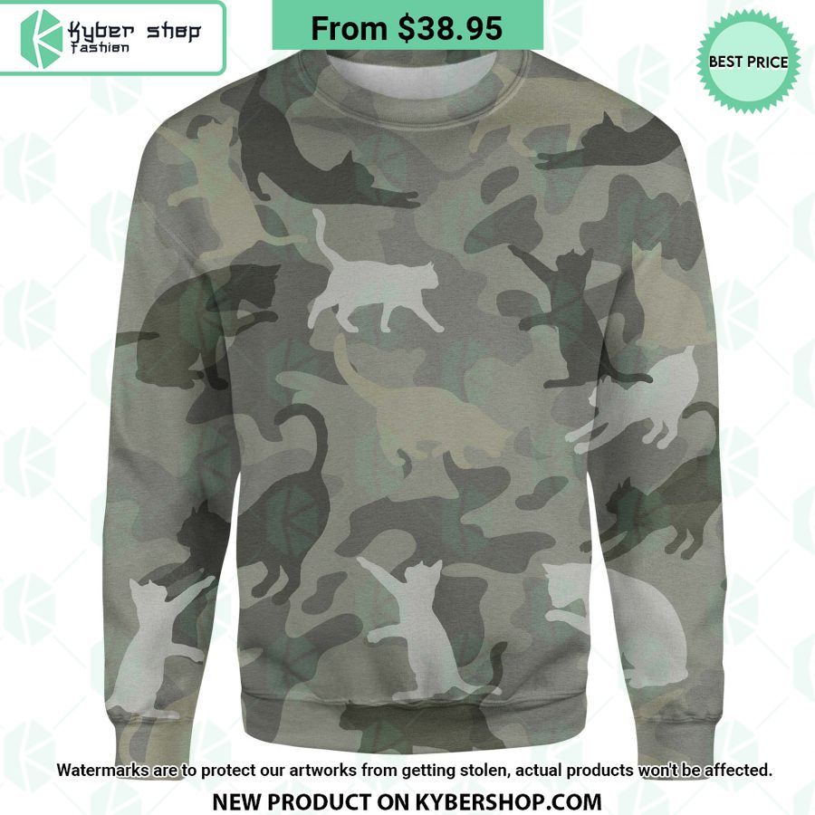 Cat Camo Sweatshirt